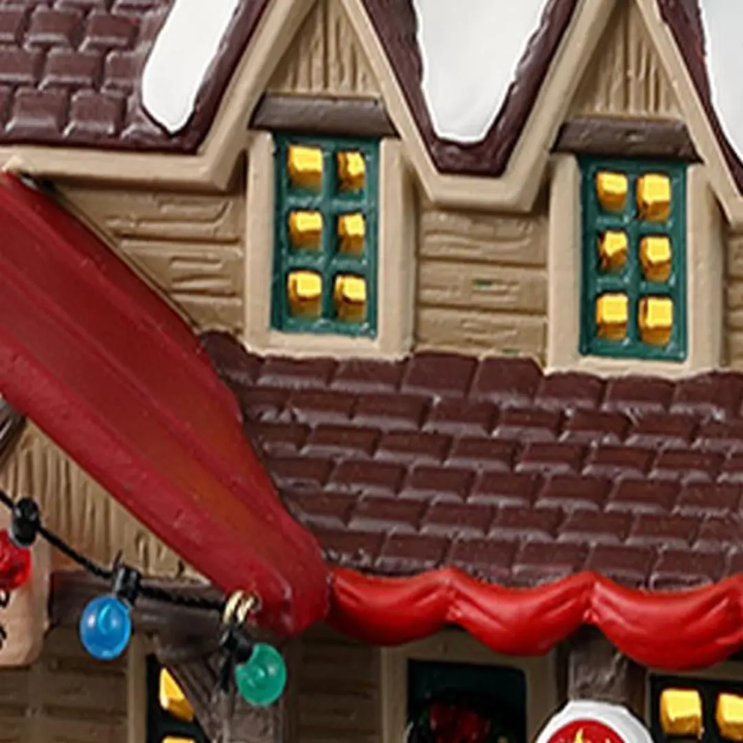 Lemax Three Black Bears Bar & Grill - 1 Stuks - Meerkleurig