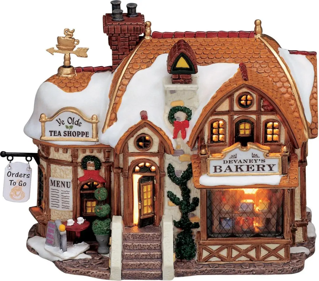 Lemax Devaney's Bakery Verlicht Gebouw