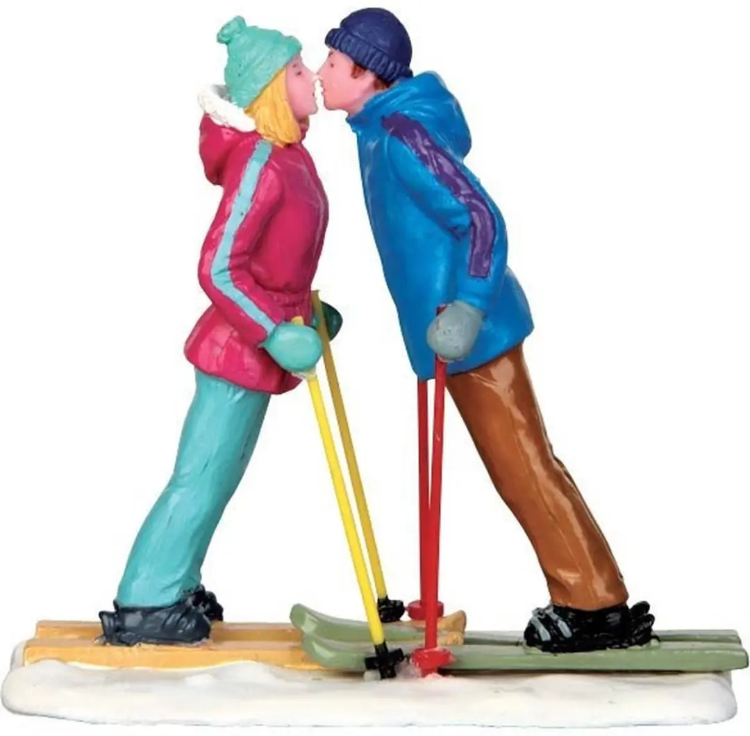 Lemax First Ski Date Figuur - Neutraal