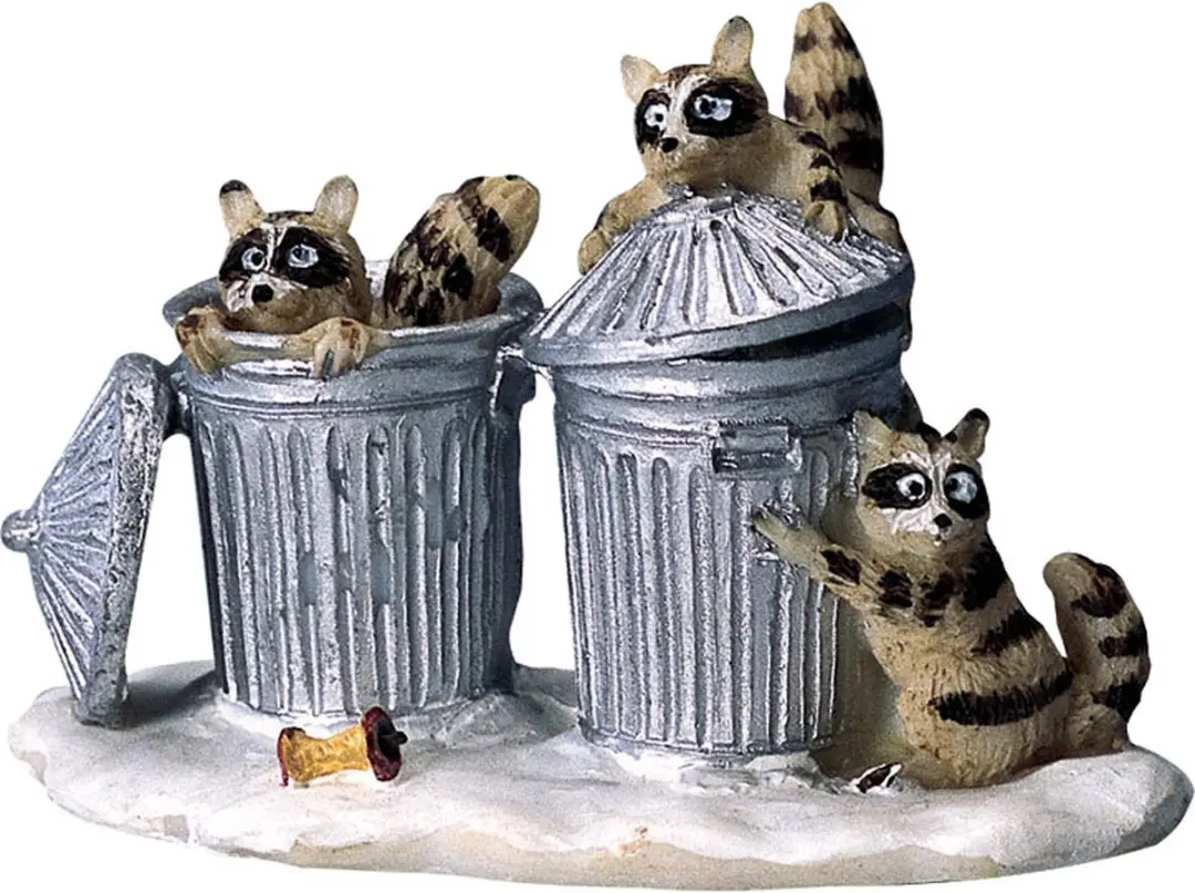 Lemax Trash Bandits Kersthuisjes & Kerstdorpen