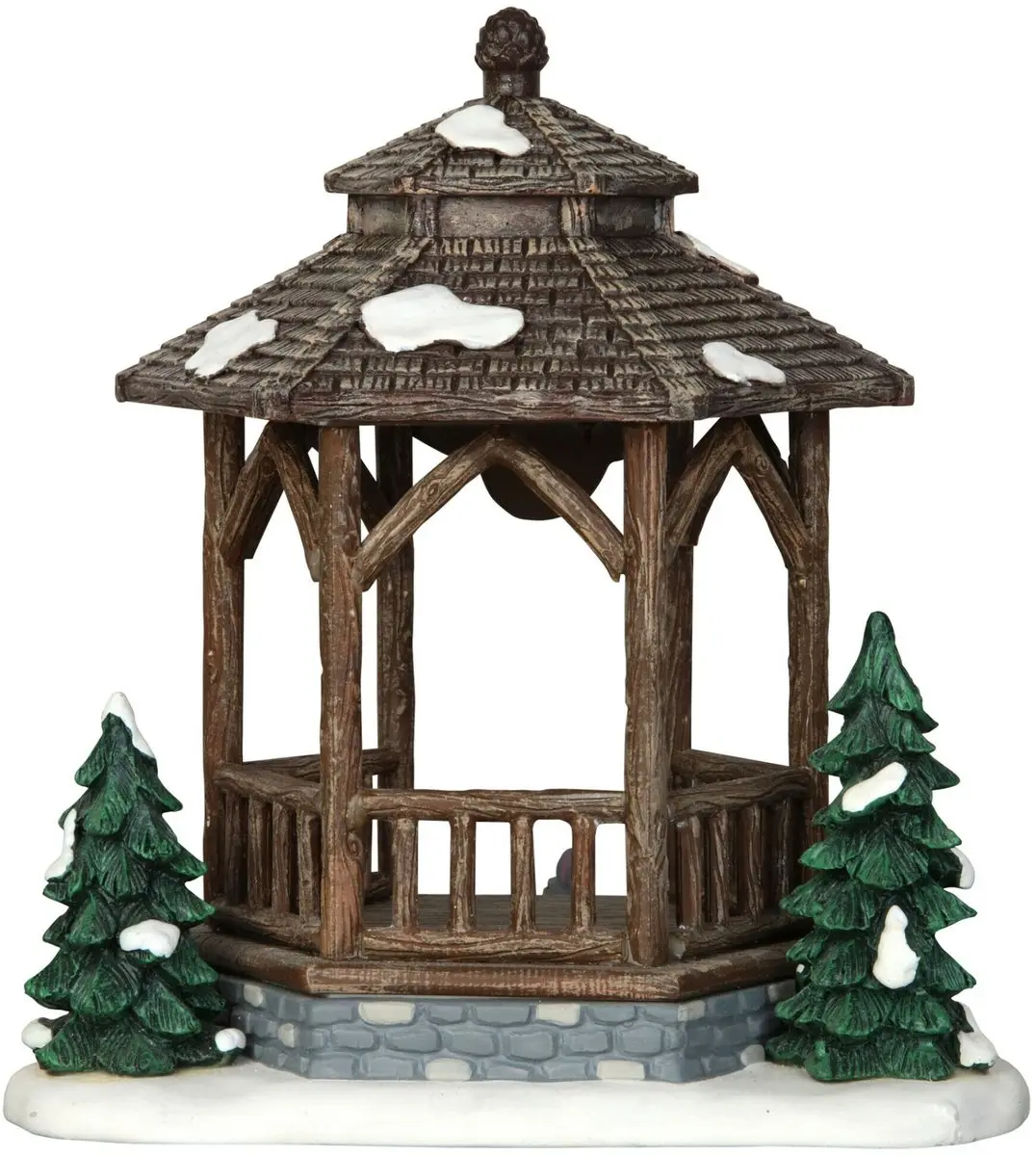 Lemax Kerstdorp Winter Gazebo - Neutraal - afbeelding 6 van 6
