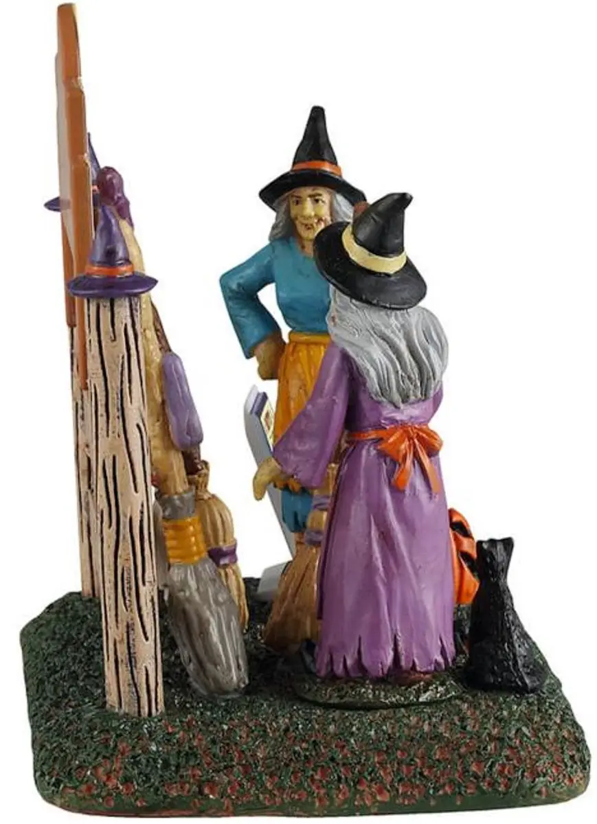 Lemax Spooky-Town Brooms To Go