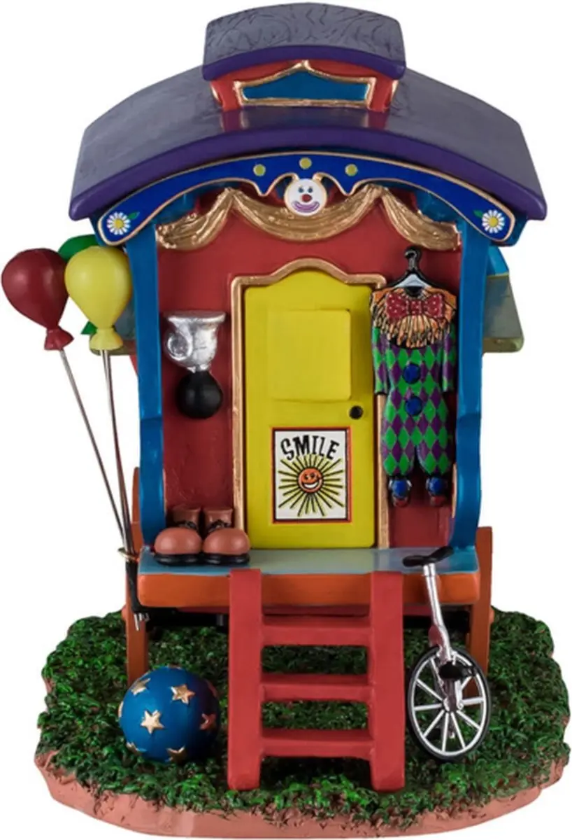 Lemax Friendly The Clown Caravan
