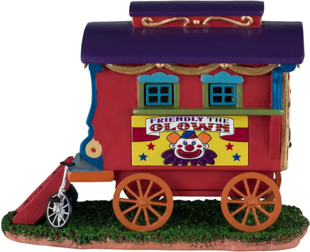Lemax Friendly The Clown Caravan