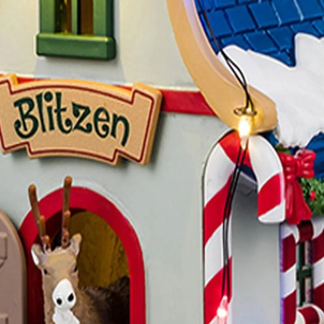 Lemax Blitzen's Den - 1 Stuks - Multicolor