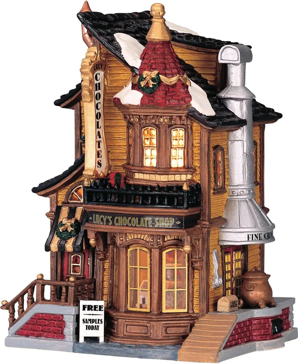 Lemax Kerstdorp Lucy's Chocolate Shop