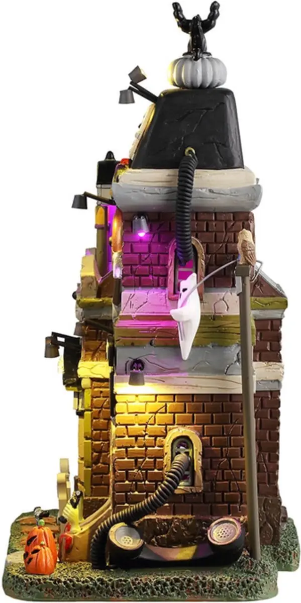 Lemax Spooky-Town Broken Bell Telephone Co.