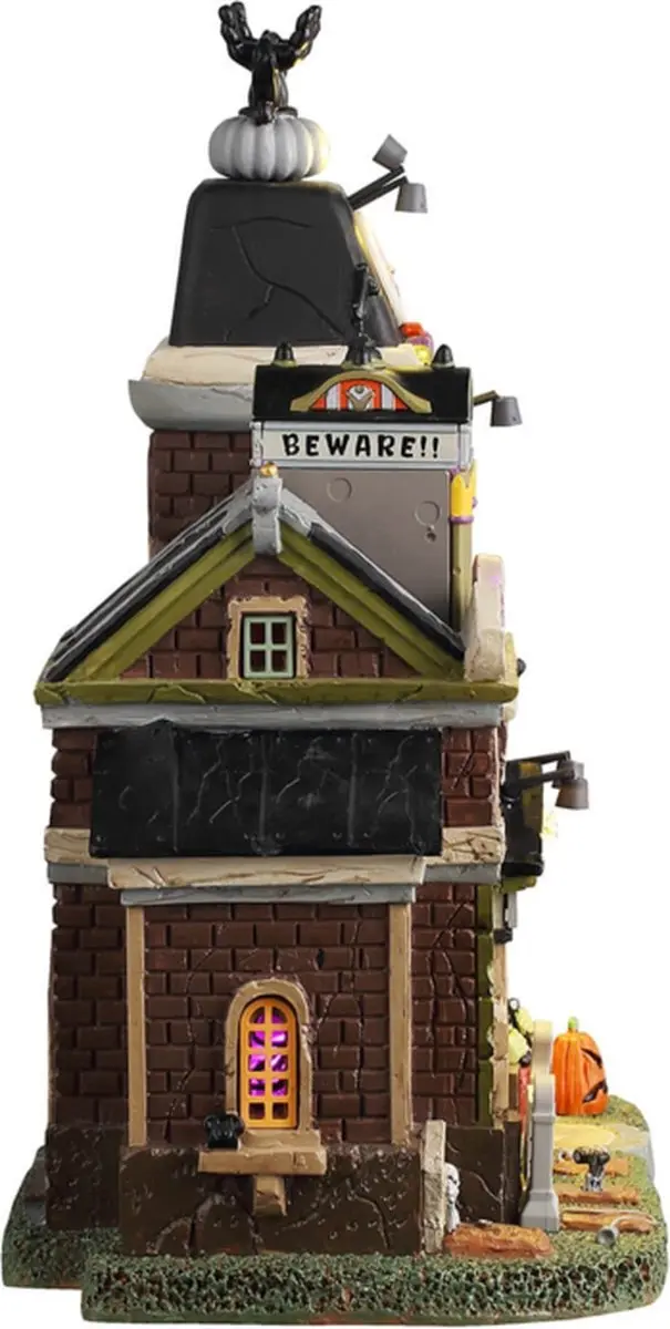 Lemax Spooky-Town Broken Bell Telephone Co.