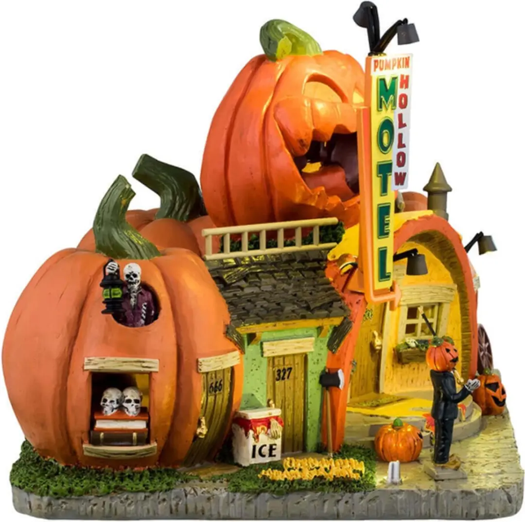 Lemax Spooky Town Pumpkin Hollow Motel