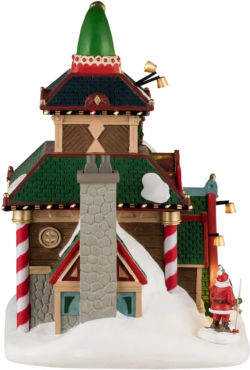 Lemax Elwood's Elf Lodge - Mehrfarbig - afbeelding 6 van 6