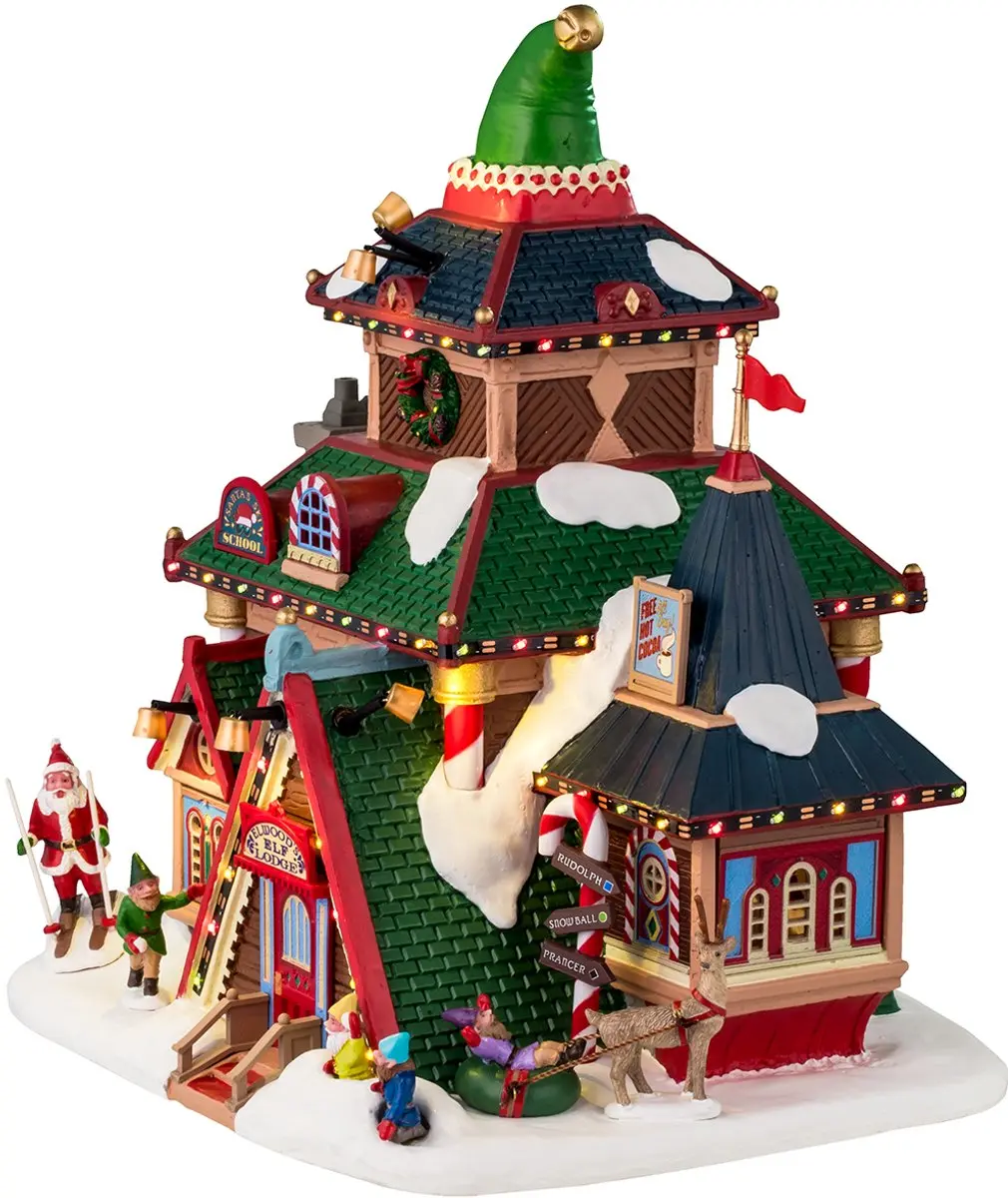 Lemax Elwood's Elf Lodge - Mehrfarbig