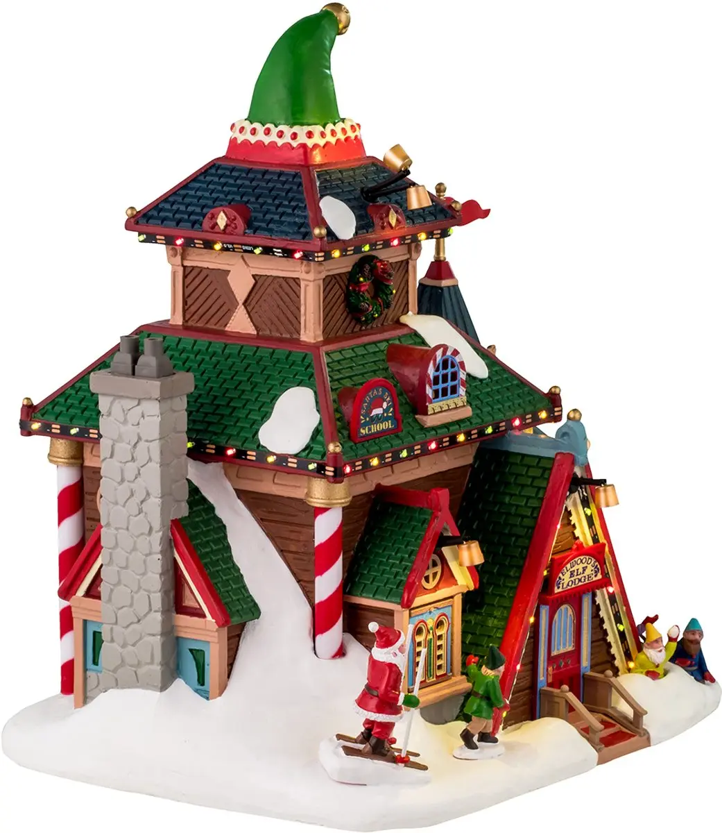 Lemax Elwood's Elf Lodge - Mehrfarbig