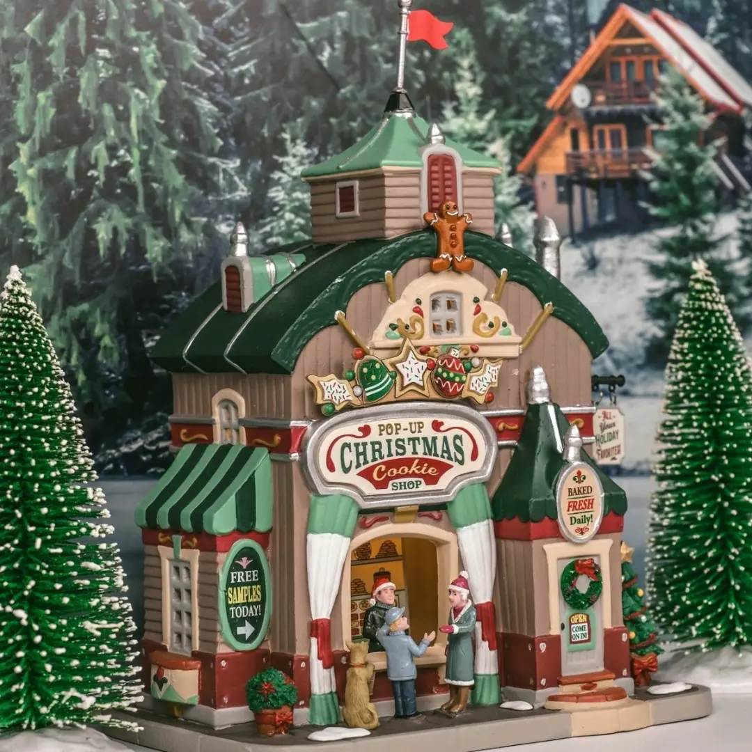 Lemax Pop-Up Christmas Cookie Shop Caddington Village 2025