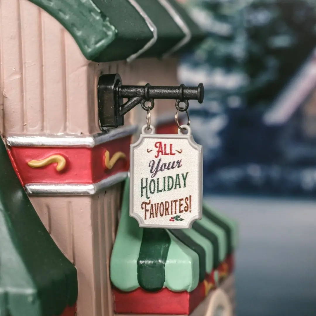 Lemax Pop-Up Christmas Cookie Shop Caddington Village 2025 - Meerkleurig