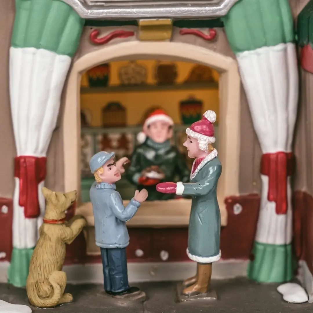 Lemax Pop-Up Christmas Cookie Shop Caddington Village 2025 - Meerkleurig