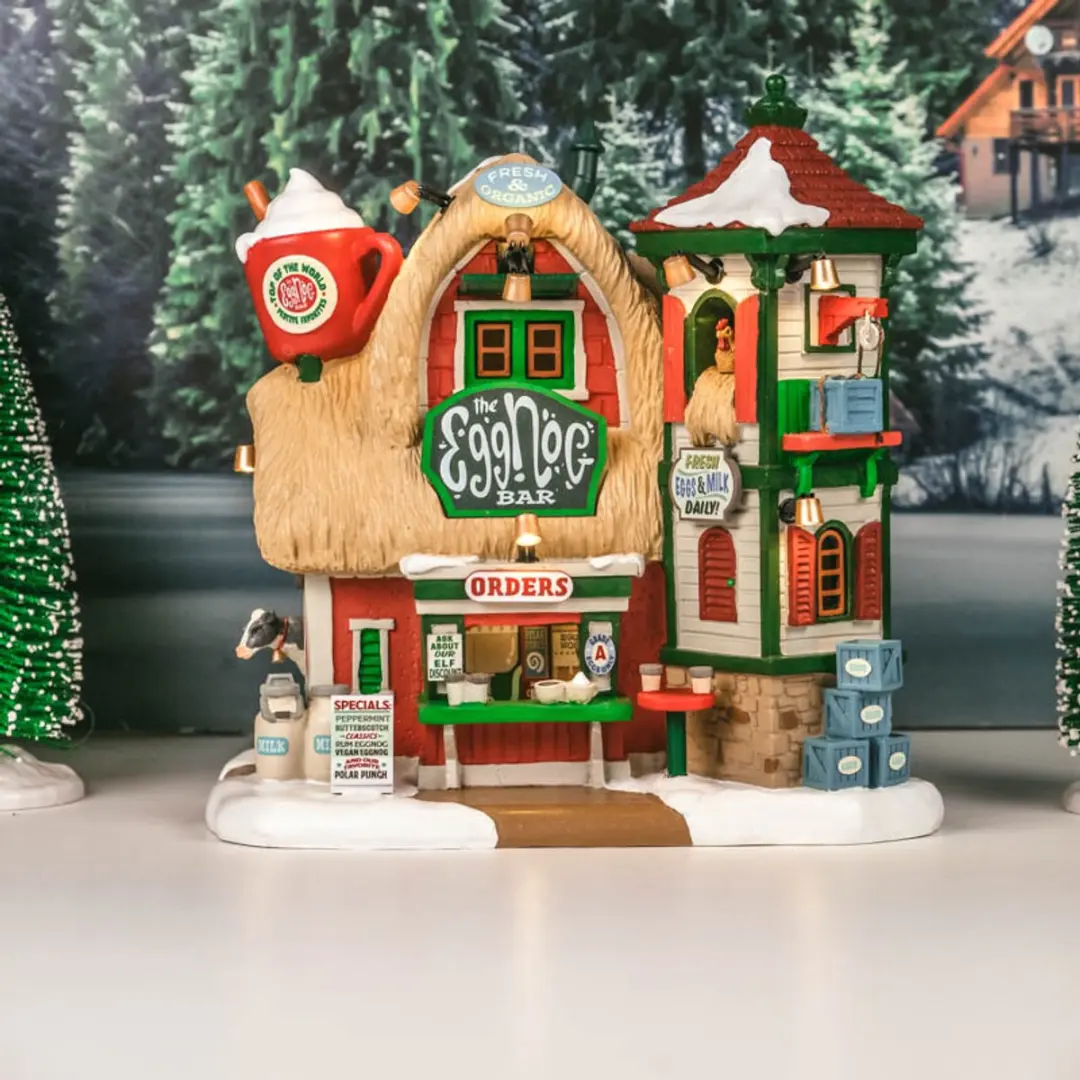 Lemax Eggnog Bar