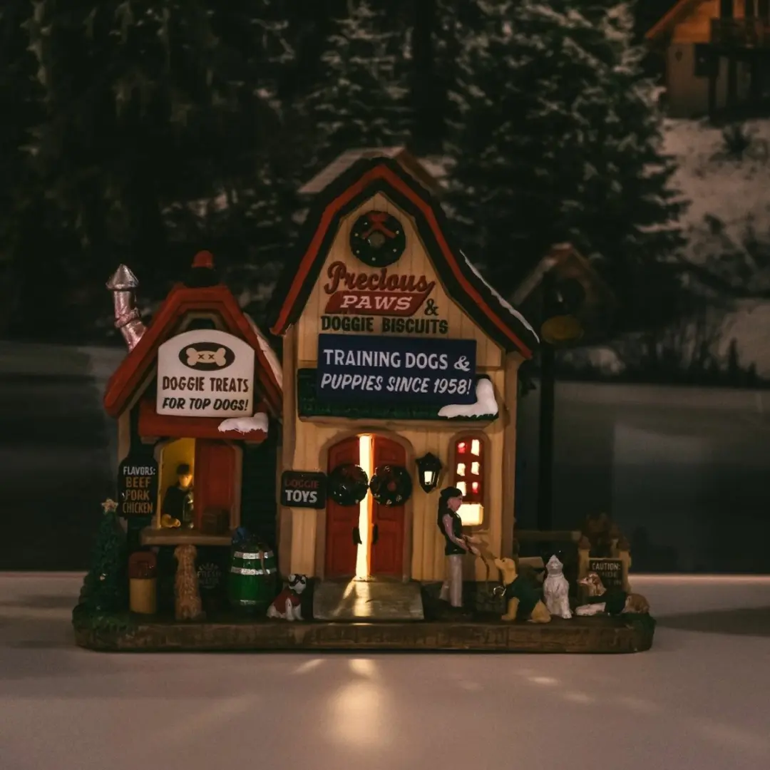 Lemax Precious Paws & Doggie Biscuits Harvest Crossing 2025 - Multicolor - afbeelding 6 van 6