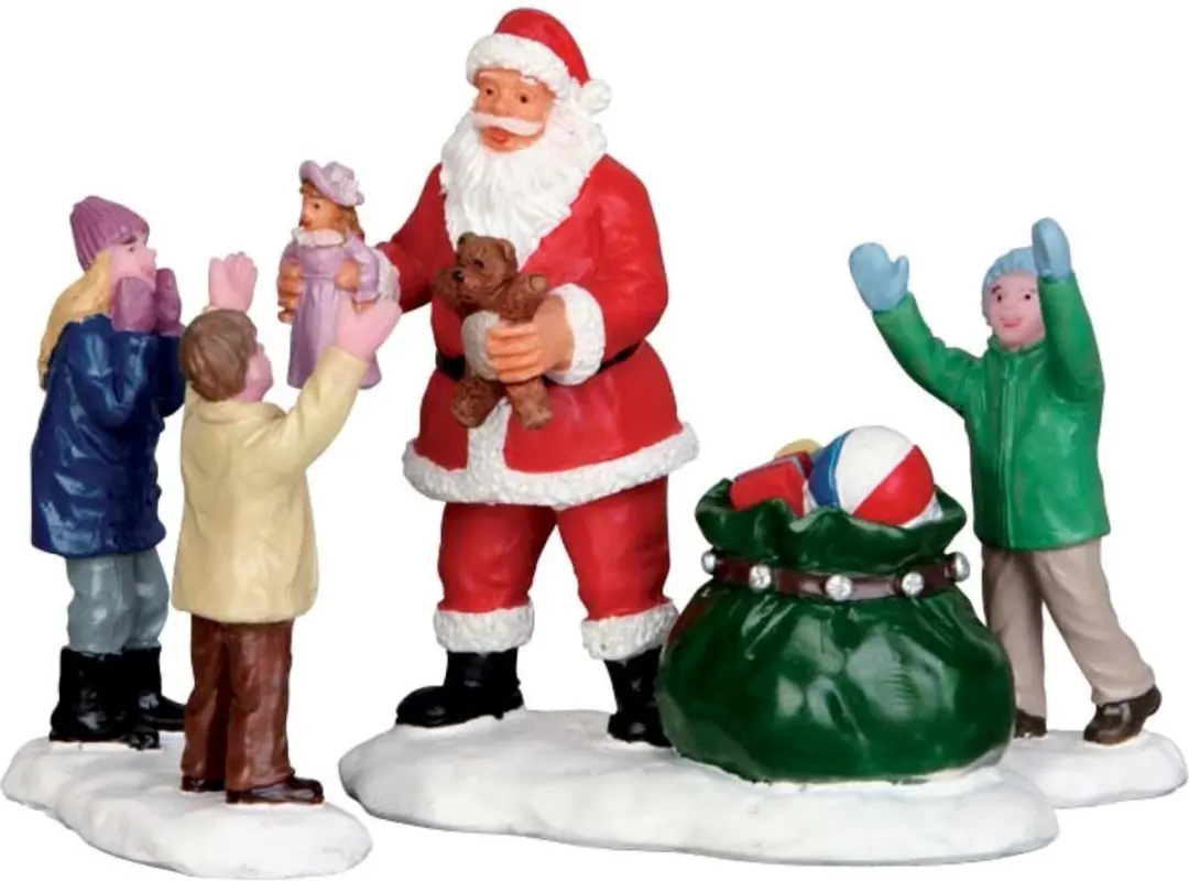 Lemax It's Santa Set