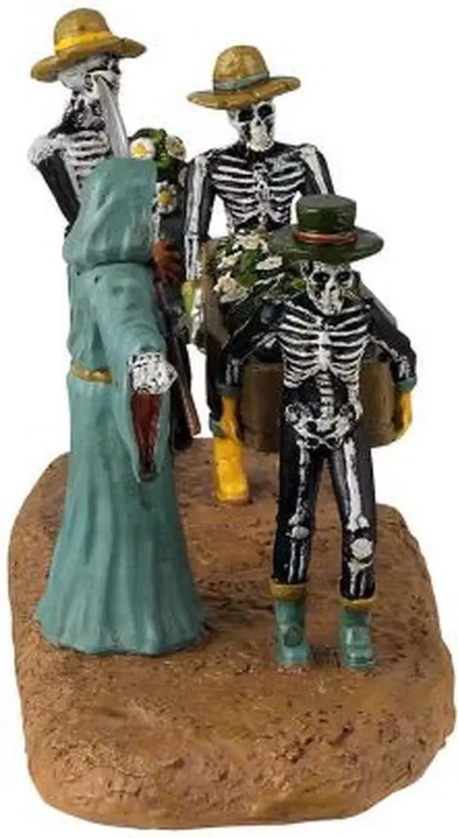 Lemax Spooky Town Pushing Daisies - Multicolor