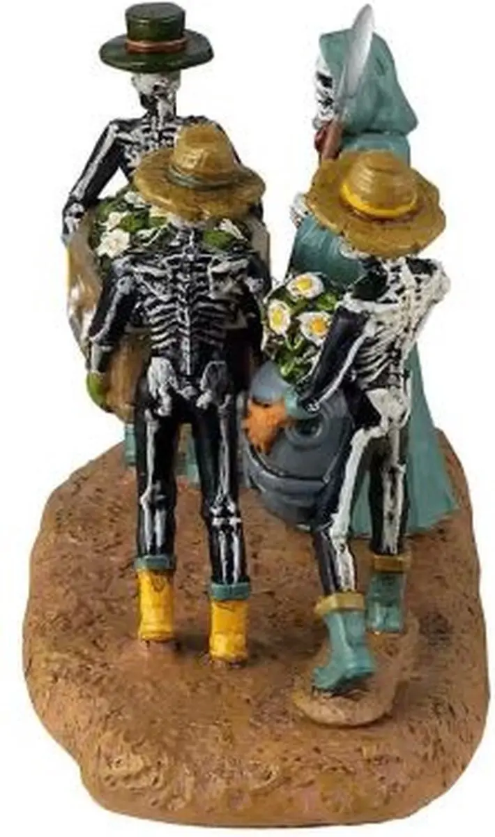 Lemax Spooky Town Pushing Daisies - Multicolor
