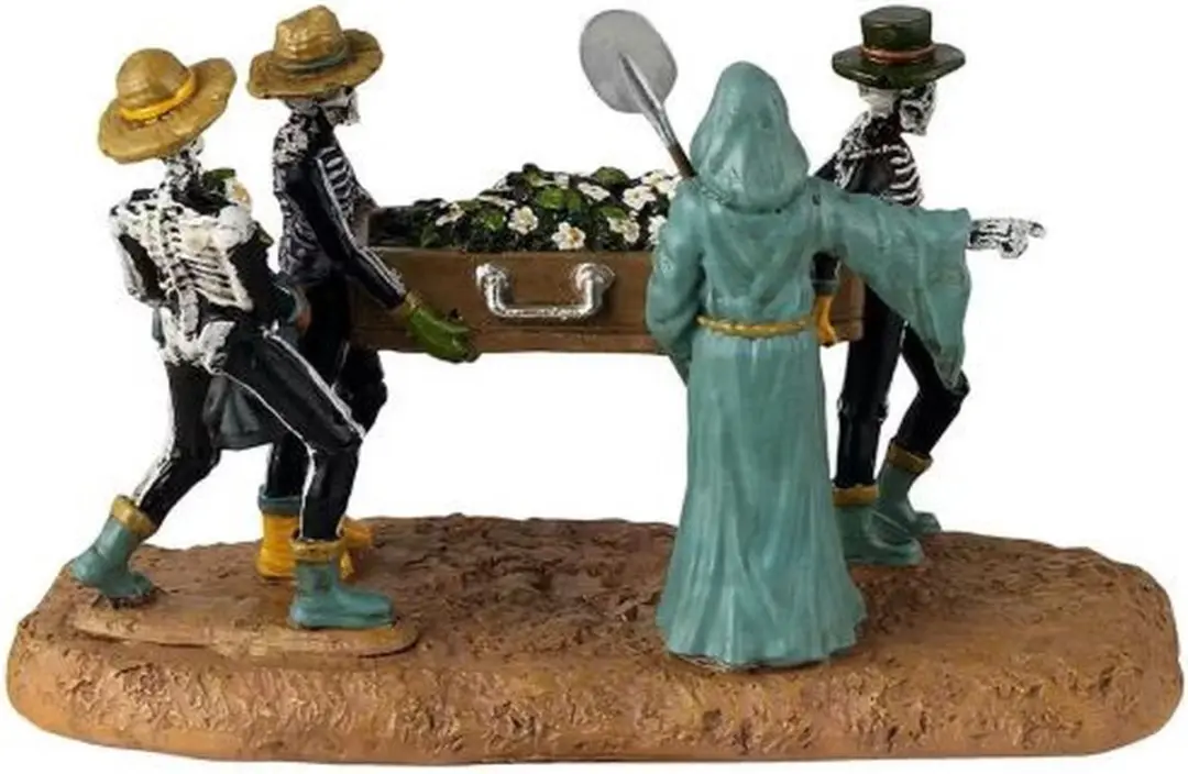 Lemax Spooky Town Pushing Daisies - Multicolor