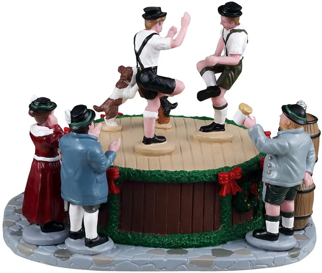 Lemax Leapin' Lederhosen - Mehrfarbig