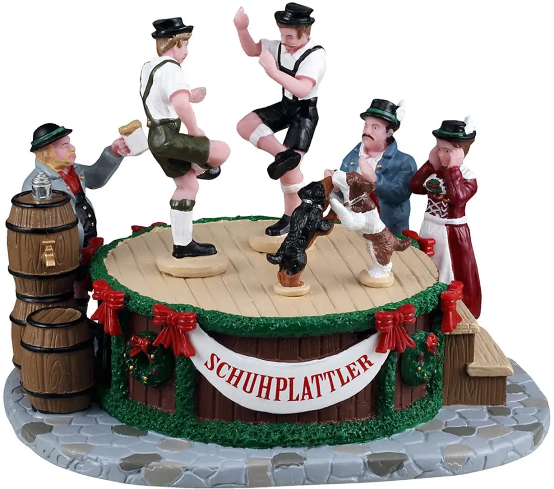 Lemax Leapin' Lederhosen - Mehrfarbig