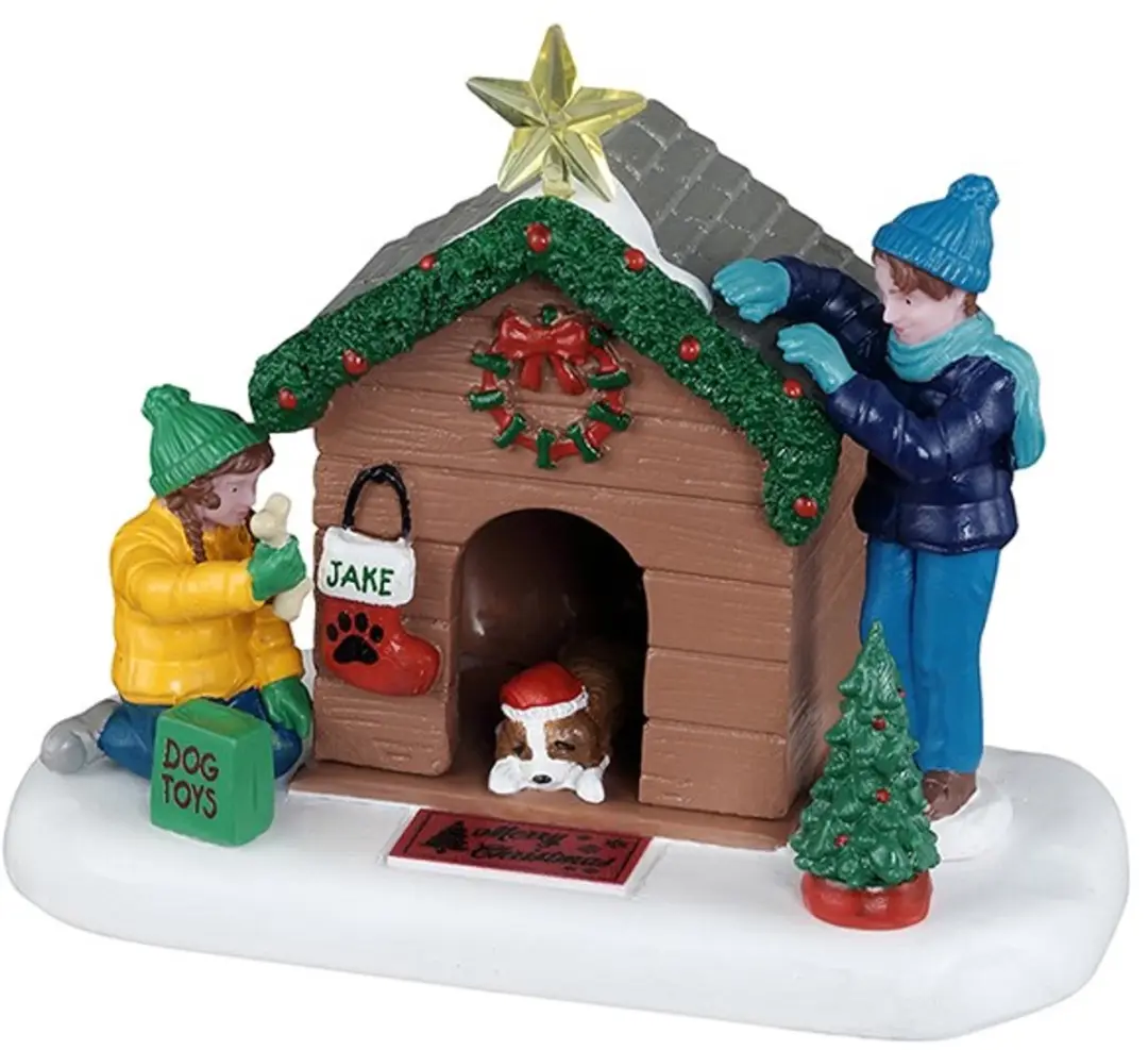 Lemax Doghouse Christmas