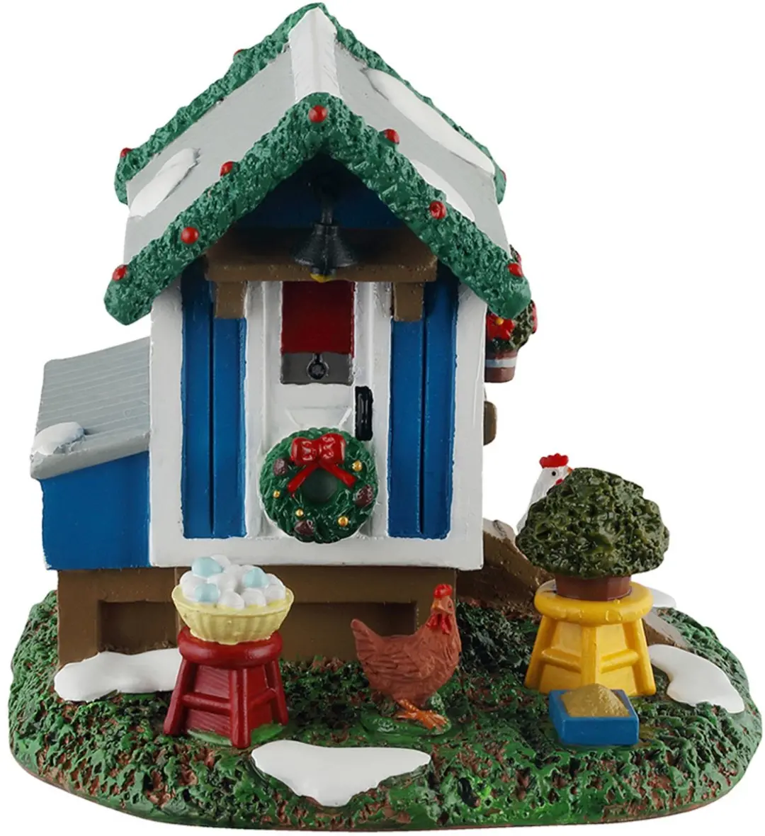 Lemax Backyard Chicken Coop - Tafelaccessoire - Meerkleurig