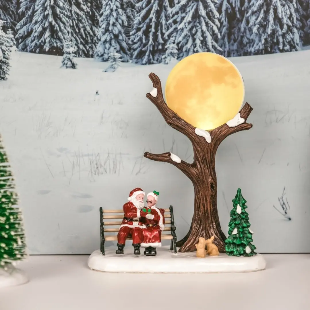 Lemax North Pole Romance Santa's Wonderland 2025