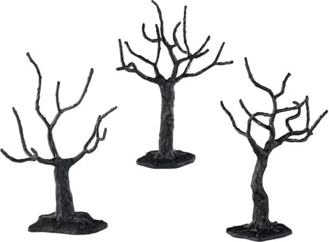 Lemax Spooky Town Sinister Tree Small - Set van 3