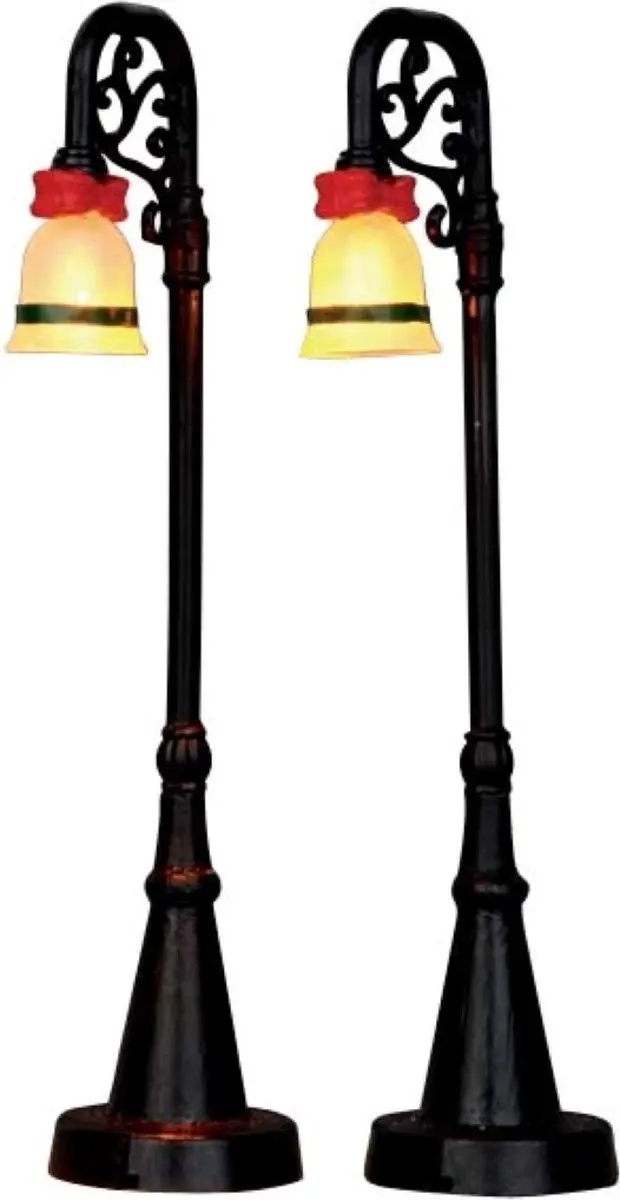 Lemax Bell Ornament Lamp Post