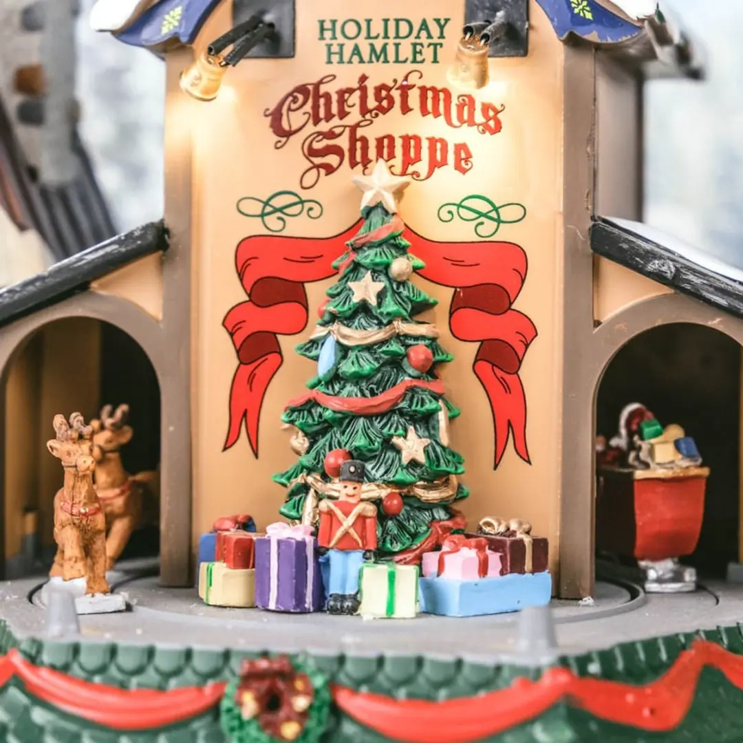 Lemax Holiday Hamlet Christmas Shoppe Kersthuisjes