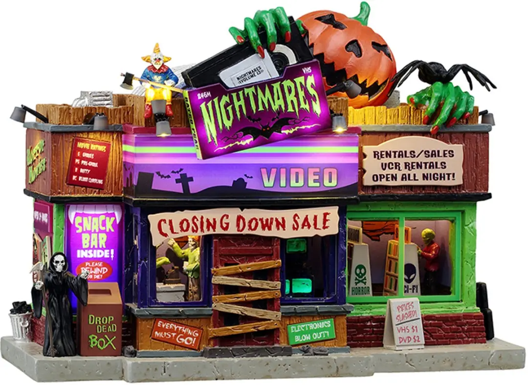 Lemax Spooky Town Nightmares Video