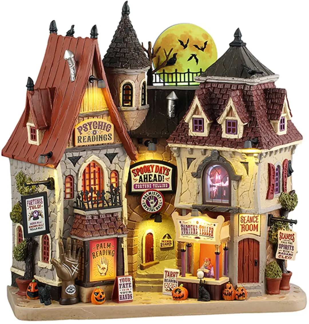 Lemax Spooky Town Spooky Days Ahead Facade