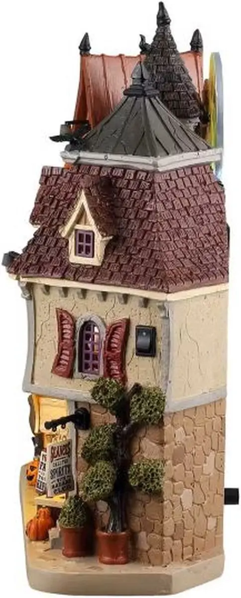 Lemax Spooky Town Spooky Days Ahead Facade - Multicolor