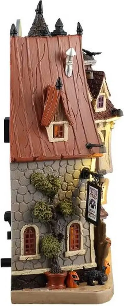 Lemax Spooky Town Spooky Days Ahead Facade - Multicolor