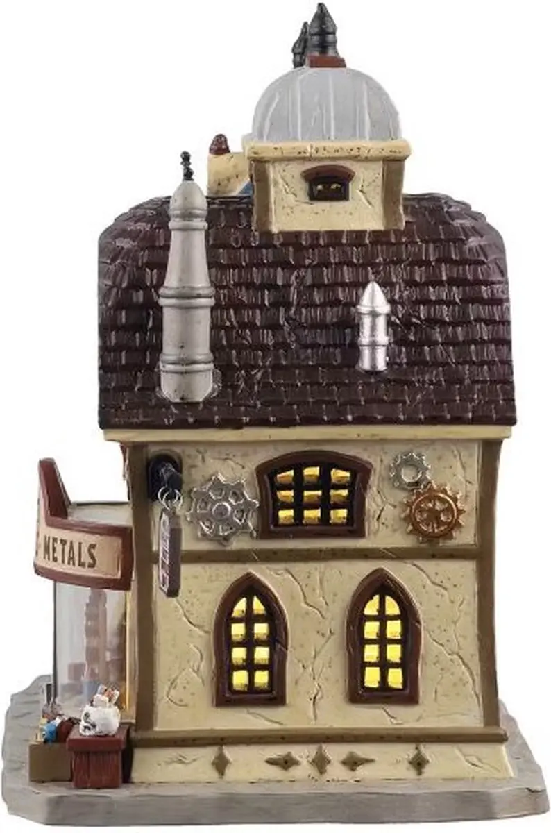 Lemax Spooky Town Dorian Gray's Art Supplies - Multicolor