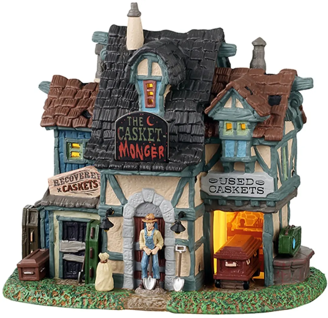 Lemax Spooky Town The Casket-Monger