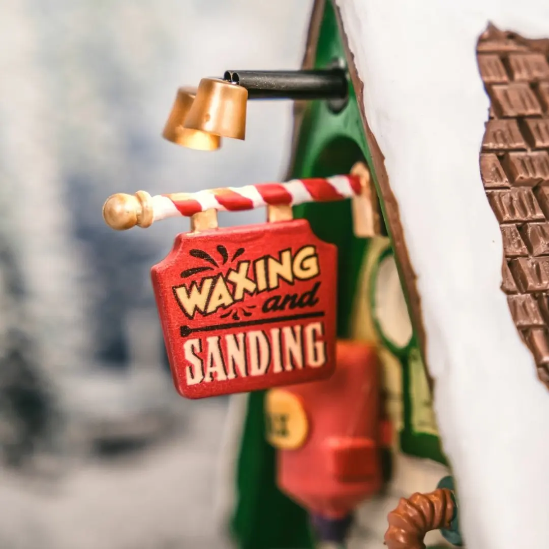 Lemax The Elf Service Sleigh & Sled Repair