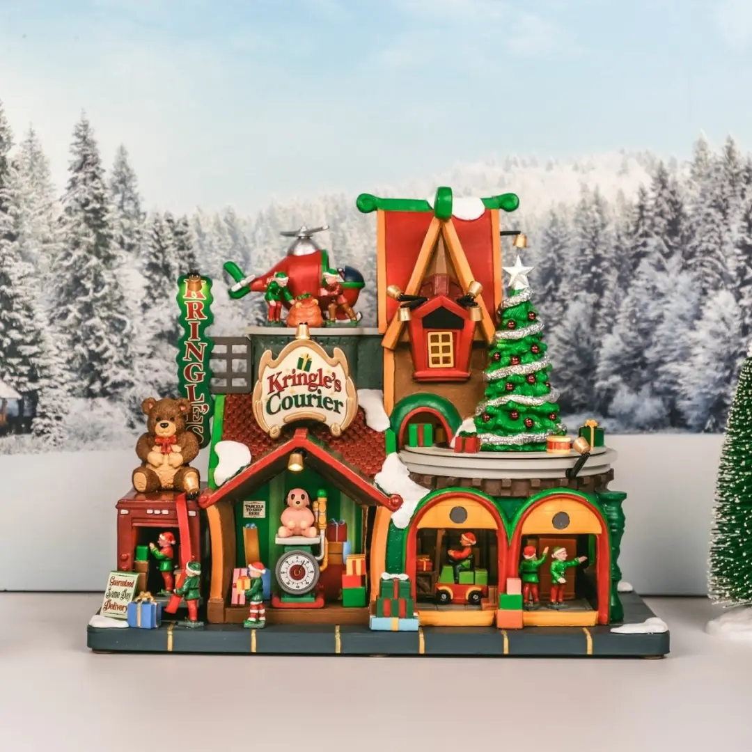 Lemax Kringle's Courier Santa's Wonderland 2025