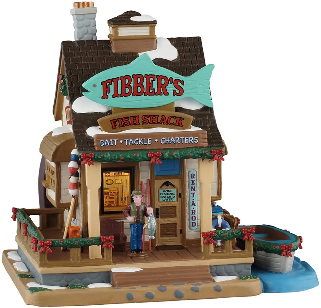 Lemax Fibber's Fish Shack - Multicolor