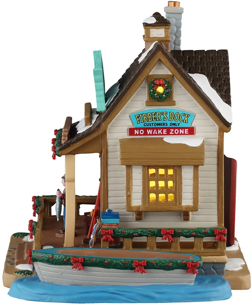 Lemax Fibber's Fish Shack - Multicolor