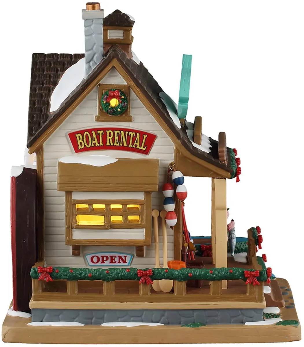 Lemax Fibber's Fish Shack - Multicolor