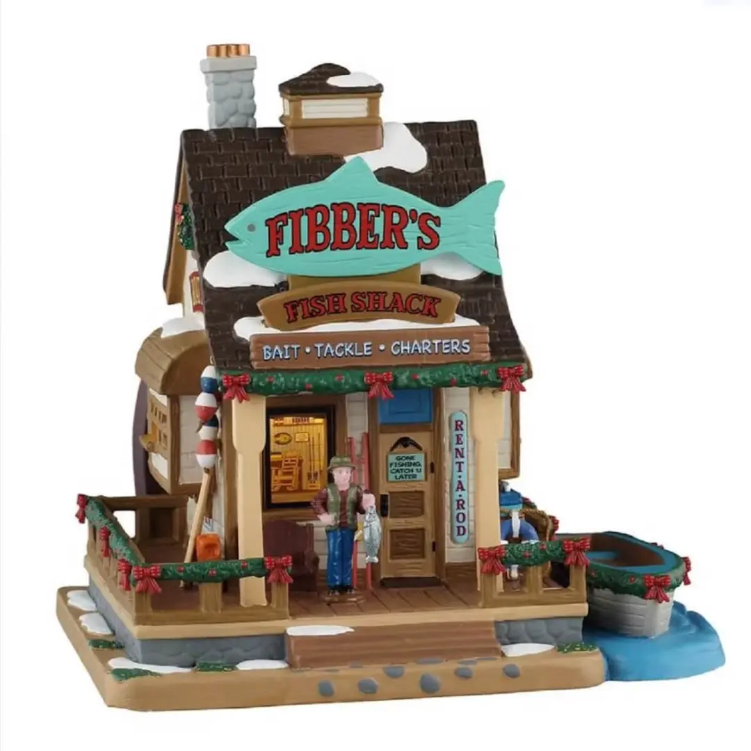 Lemax Fibber's Fish Shack