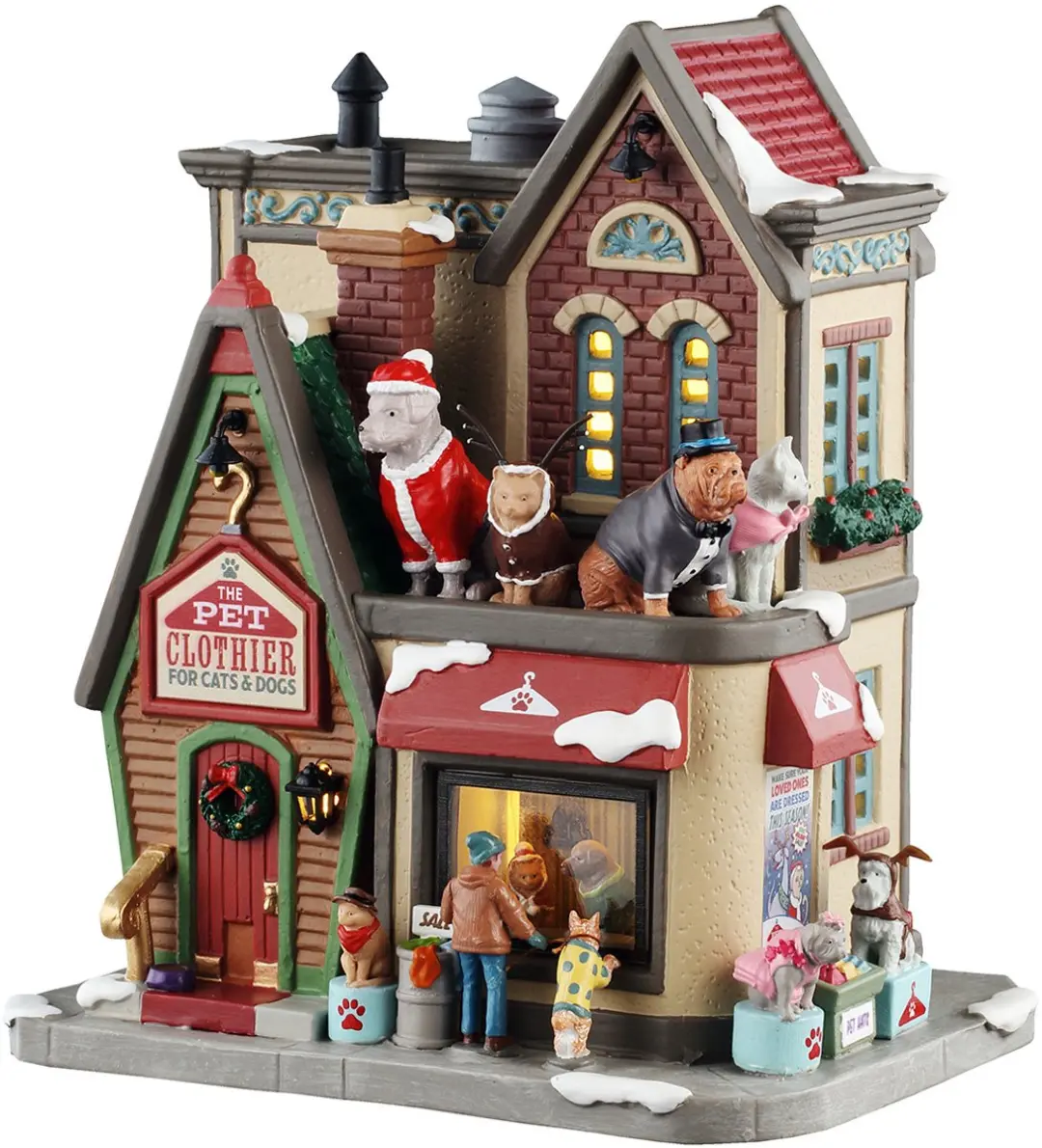 Lemax The Pet Clothier Caddington Village 2025 - Multicolor