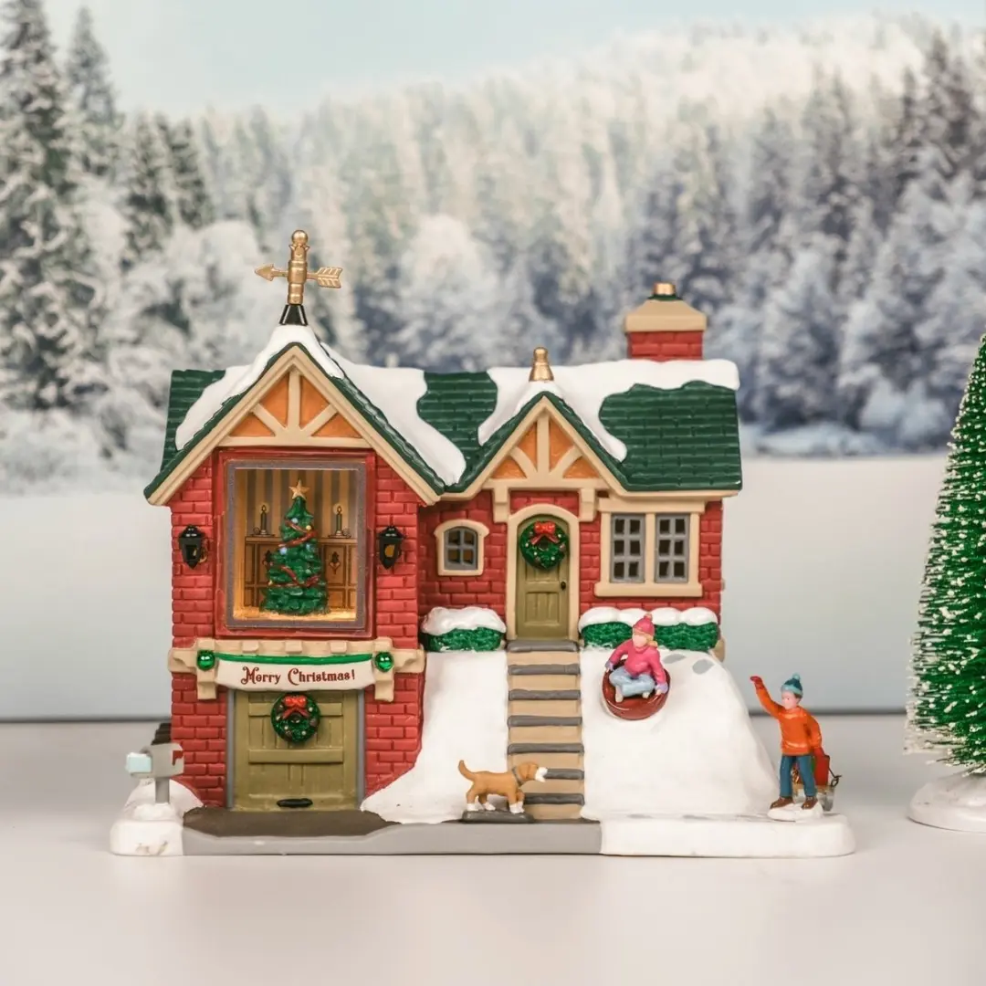 Lemax The Little Brick House