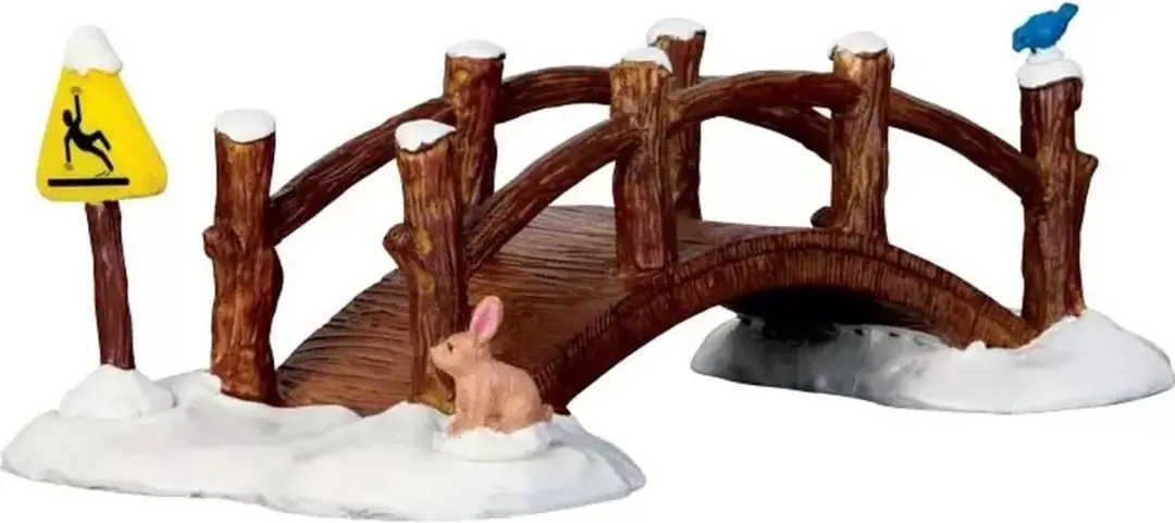 Lemax Split Rail Footbridge 2016 Collectie - Meerkleurig - afbeelding 6 van 6