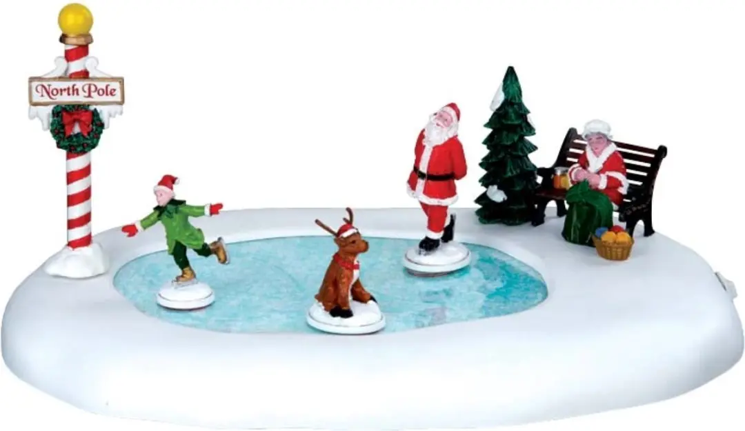 Lemax North Pole Ice Follies Figuur - Animatie