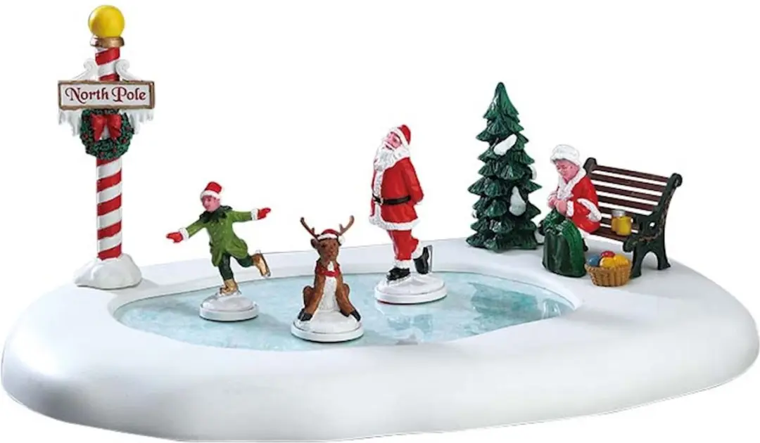 Lemax North Pole Ice Follies Figuur